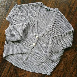 Wild Fable Women's Cardigan Gray Size XS
